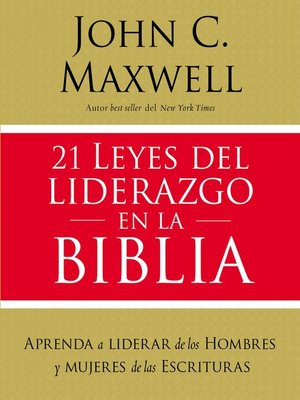 cover image of 21 leyes del liderazgo en la Biblia